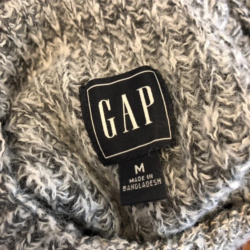 Gap Extreme Tunic in Charcoal Heat NWOT